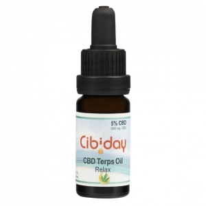 Cibiday Olio di Terpeni e CBD - Relax 10ml