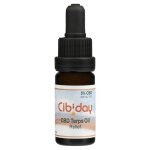 Cibiday Huile des Terènes CBD - Relief 10 ml