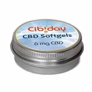 Cibiday CBD-Kapseln 6 mg