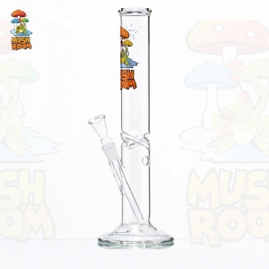 Black Leaf Mushroom Frog Bong