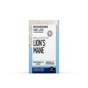 Mushrooms 4 Life Lion's Mane Organische Paddenstoel Capsules Bio