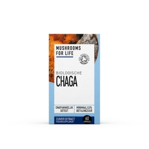 Mushrooms 4 Life Chaga Organische Paddenstoel Capsules Bio