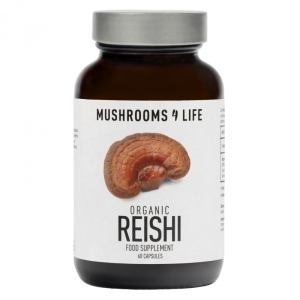 Mushrooms 4 Life Capsules Bio de champignons organiques Reishi