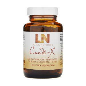 Living Nutrition Candi-X Kefir-Kombucha fermenté + Shiitake