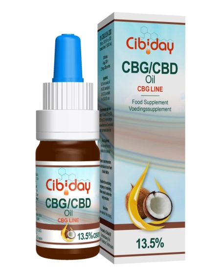 Cibiday CBG+CBD Oil 13,5% | Sirius