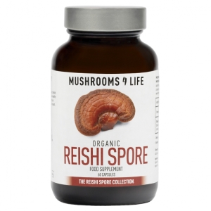 Mushrooms 4 Life Capsule di Funghi Biologici Reishi Spores Bio