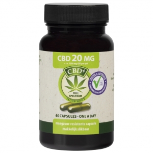 Jacob Hooy Cápsulas CBD 20mg