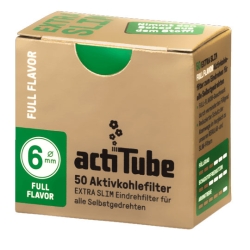 Acquista Acti-Tube Extra Slim Filtri a Carbone Attivo - 6 mm