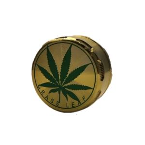 Unbranded Gold Grinder Leaf 3 parts 