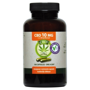 Jacob Hooy 120 CBD capsules 10mg