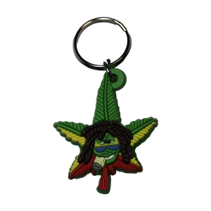 Cannabuds Sleutelhanger Rasta Bud