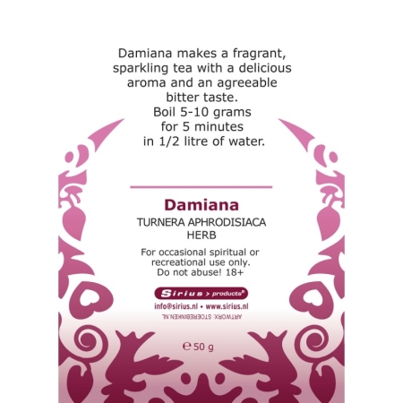 Buy Damiana online Erotic Dream Herb Sirius