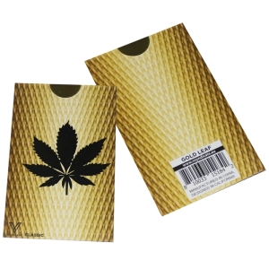 Senza brand Grinder Carta di Credito Golden Leaf