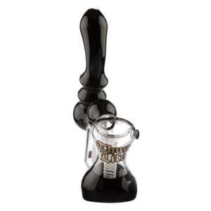 Grace Glass Bongs Saxo Bubbler Schwarz