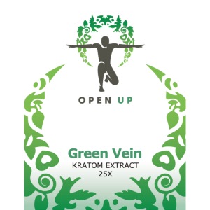 Open Up Green Vein Kratom 25x