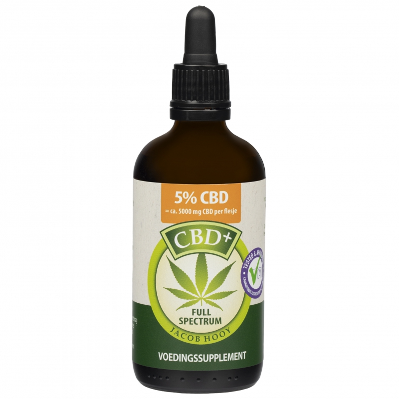 CBD Oil 5% 100mL | Jacob Hooy | Sirius